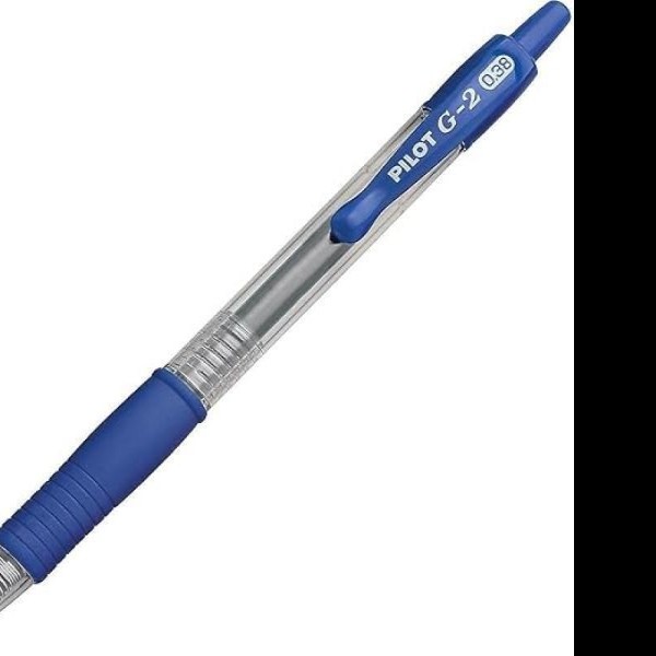 BOLIGRAFO GEL G-2 PILOT 0.7MM RETRACTIL AZUL PZA